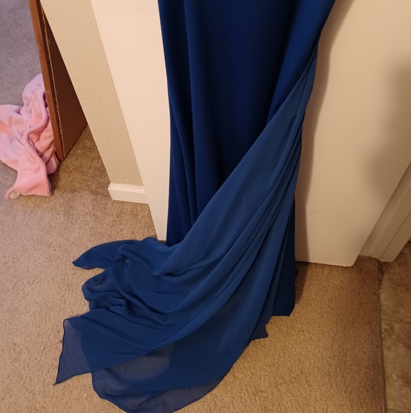 Blue Prom Dress - Picture 4 of 5